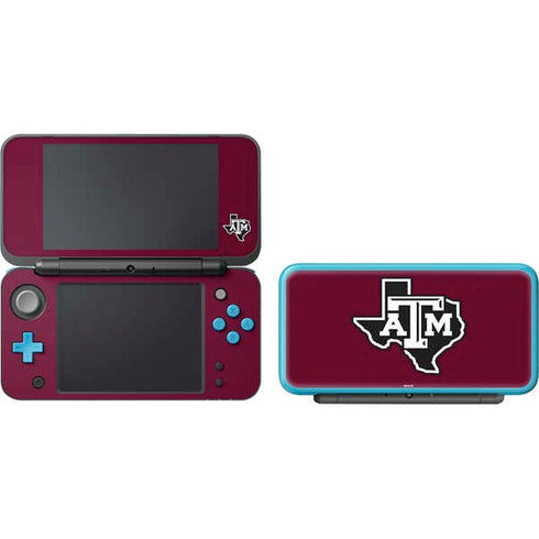 Texas A&M University Black Logo Nintendo 2DS XL (2017) Skin